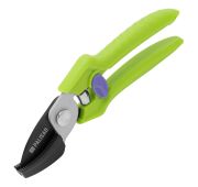 Секатор с наковальней, 190 мм, пластиковые рукоятки// Palisad