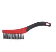 Щетка зачистная трехрядная, двухкомпонентная рукоятка Matrix