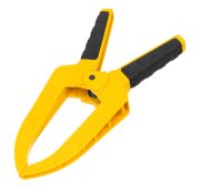 Струбцина клещеобразная, удлиненная 75 х 110 мм двухкомпонентные рукоятки// Denzel