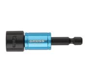 Бита с торцевой головкой, магнит. Nut-Driver, 12 мм, S2 Gross