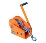 Лебедка ручная барабанная LRB-900, 900 кг, канат 10м