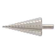 Сверло ступенчатое, 4-6-9-12-15-18-21-24-27-30-33-36-39 мм, P6M5, трехгр.хвостовик// Барс