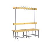 Скамья с вешалкой двойная СВТ-5/2