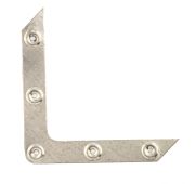 Уголок оконный, 1,2 мм, 100х100 мм, цинк, Россия// Сибртех