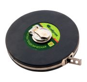 Рулетка геодезическая 30 м х 13 мм, закрытый корпус, фибергласовая лента Сибртех