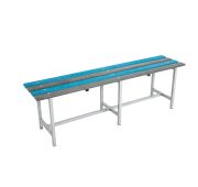 Скамья без спинки с пластиковым настилом  СТ-3П