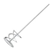 Оцинкованный миксер для красок и штукатурных смесей Denzel 848457, 100 х 600 мм, с шестигранным хвос