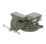 Тиски слесарные, 100 мм, стальные, поворотные// Сибртех