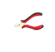 Плоскогубцы Mini, 130 мм, никелированные, авторазжим, двухкомпонентные рукоятки// MATRIX