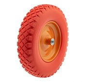 Колесо полиуретановое 4.80/4.00-8, длина оси 90 мм, подшипник 12 мм PalisaD