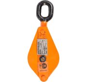 Блок монтажный однорольный с  ушком TOR HQG(L) K1-5,0 т с откидной щекой (T)