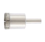 Сверло по стеклу и керамической плитке, 25 х 55 мм, цилиндрический хвостовик Сибртех