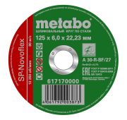 Круг зачистной по металлу, 125 х 6,0  мм, METABO