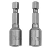 Биты с торцевыми головками 7x45 мм, 2 шт.// Matrix