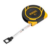 Рулетка геодезическая 20 м х 15 мм, закрытый корпус, фиберглассовая лента// Denzel