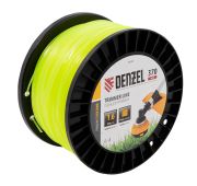 Леска для триммераквадрат 1,6мм х 370м, на DIN катушке FLEX CORD// Denzel
