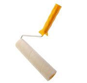 Валик «Лаки», 250 мм, ворс 5 мм, D - 48 мм, D ручки - 6 мм, велюр Сибртех