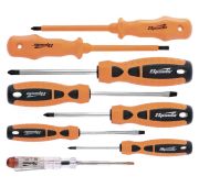 Набор отверток, PH, SL-5 шт, диэлектрические 2 шт, пробник на 220 В-1 шт, 8 шт Sparta