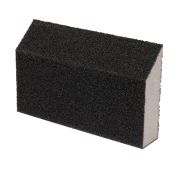 Губка для шлифования, 125 х 75 х 25 мм,трапеция, средняя жесткость, P60// Сибртех