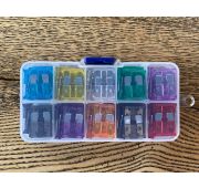 Набор автомобильных предохранителей 100 шт «Стандарт» 2А-35А