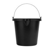 Ведро строительное пластмассовое, 12 л, высокопрочное с носиком// Сибртех