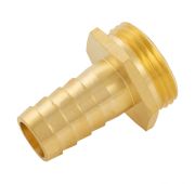 Штуцер для шланга 3/4« с наружной резьбой 1» //Denzel