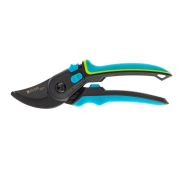 Секатор прямого реза, 225 мм, регулировка захвата, трехкомпонентные рукоятки, Luxe, Palisad