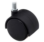 Опора колесная пластмассовая d=50 M10  (Jok34b)  R-14B