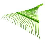 Грабли веерные стальные, 565 мм, 22 плоских зуба, эмалированные, усиленные, без черенка, Palisad