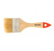 Плоская кисть Sparta Slimline 824355, 2,5 дюйма (63 мм), с натуральной щетиной и деревянной ручкой,