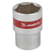 Головка торцевая, 21 мм, шестигранная, СrV, под квадрат 1/2