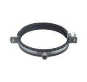 Хомут для воздуховода 200 мм с уплотнением гайка М8