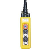 Пульт управления XAC-A4913К для талей CD (4 кнопки, 2 скорости, ключ-марка)