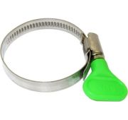 Хомут червячный 30-45 с ключом нерж.