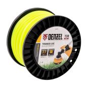 Леска для триммераквадрат, 2,7м х 138м, на DIN катушке FLEX CORD// Denzel