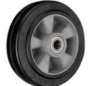 Колесо D70+1 резиновое 180 мм для гидравлических тележек