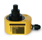 Домкрат гидравлический телескопический низкий TOR HHYG-30D (ДТ30Г54) 30 т (3 уровня)