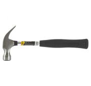 Молоток-гвоздодер, 450 г, боек 27 мм, металлическая трубчатая обрезиненная рукоятка Sparta