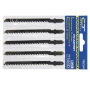 Полотна для электролобзика по дереву, 5 шт, T111C, 75 x 3 мм//Сибртех