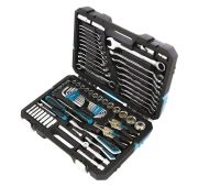 Набор инструментов 78 предметов , 120 зубьев, CrV, 1/4«, 1/2» Gross
