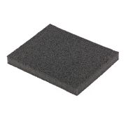 Губка для шлифования,75721, 125 х 100 х 10 мм, мягкая, P 80 Matrix
