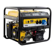 Генератор бензиновый PS-55EA, 5,5 кВт, 230В, 25л, коннектор автоматики, электростартер// Denzel