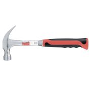Молоток-гвоздодер, 450 г, цельнометаллический, двухкомпонентная рукоятка Matrix