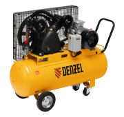 Компрессор воздушный рем. привод BCV 4000-T/100, 4,0 кВт, 100 литров, 690 л/мин// Denzel