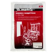 Пленка защитная, 4 х 12.5 м, 15 мкм, полиэтиленовая Matrix
