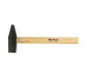 Молоток слесарный 1500 г, квадратный боек, деревянная рукоятка Сибртех