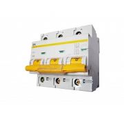 Автоматический выключатель IEK BA47-100 3P 25A 10кА характеристика С