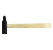 Молоток слесарный, 1000 г, квадратный боек, деревянная рукоятка Россия
