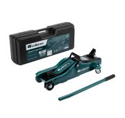 Домкрат гидравлический подкатной, 2 т, 85-330 мм, низкий подхват, в пласт. кейсе// Сибртех