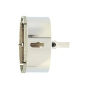 Сверло по керамической плитке и стеклу, 65 х 55 мм, шестигранный хвостовик, с центрующим сверлом Сиб